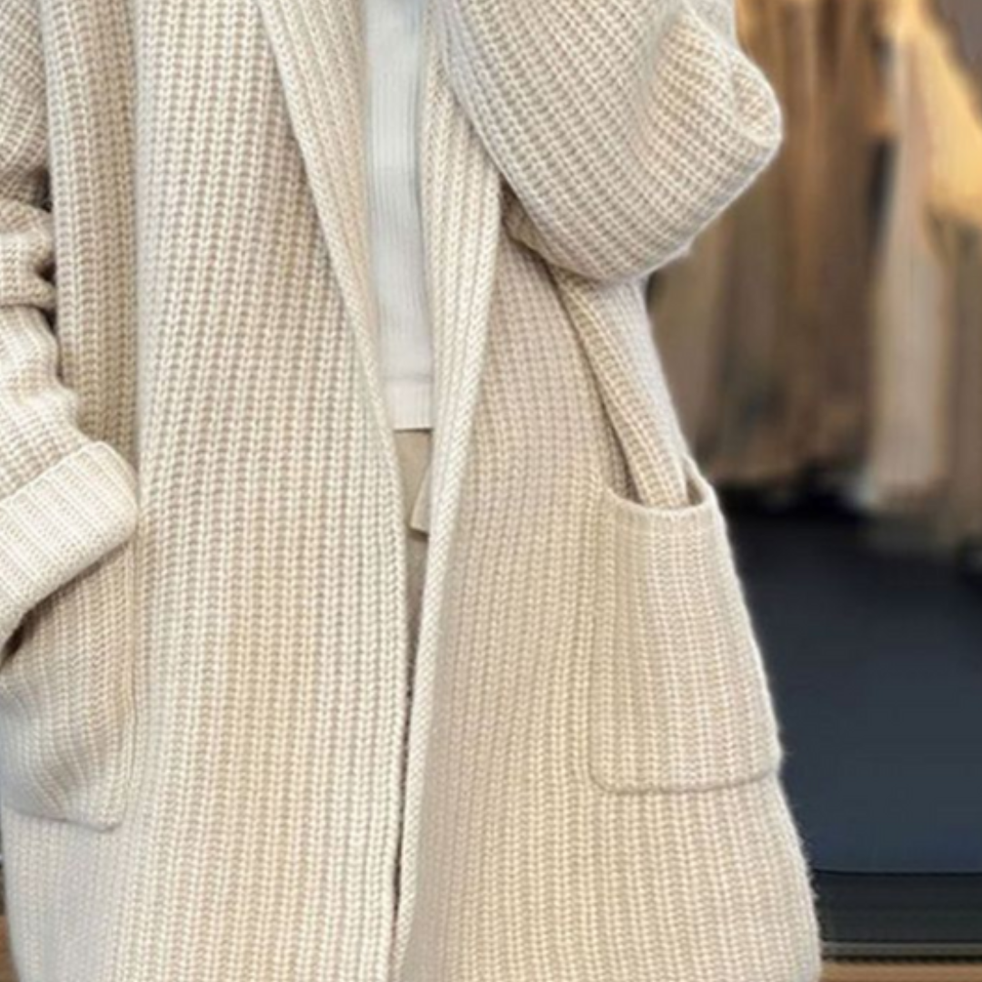 Hayden Isabella™ | Öppen Stickad Cardigan