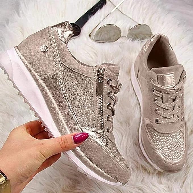 Ginette™ | Ortopediska sneakers