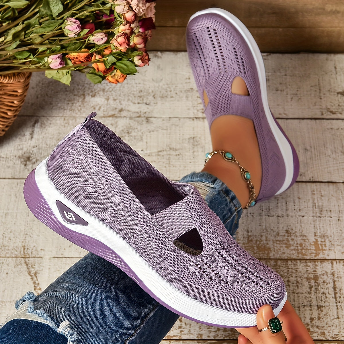 Dorothy | Stödjande Slip-On Skor