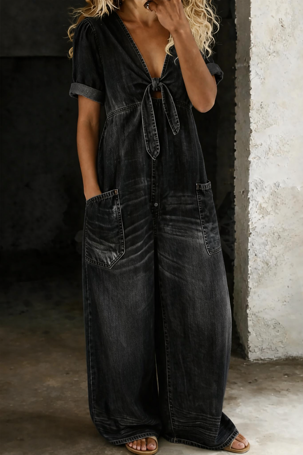 Maya™ | V-ringad Jumpsuit