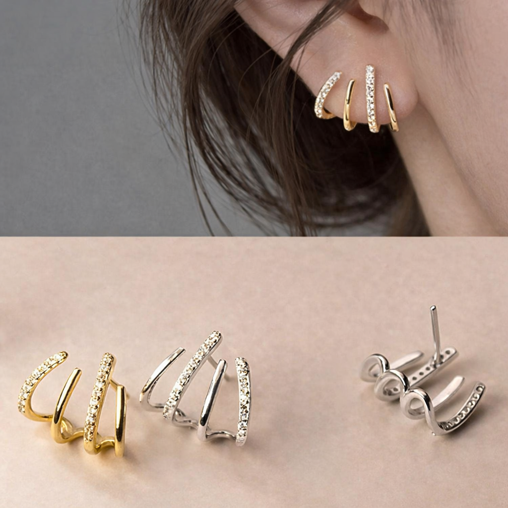 Zabby™ | Spiralformade örhängen