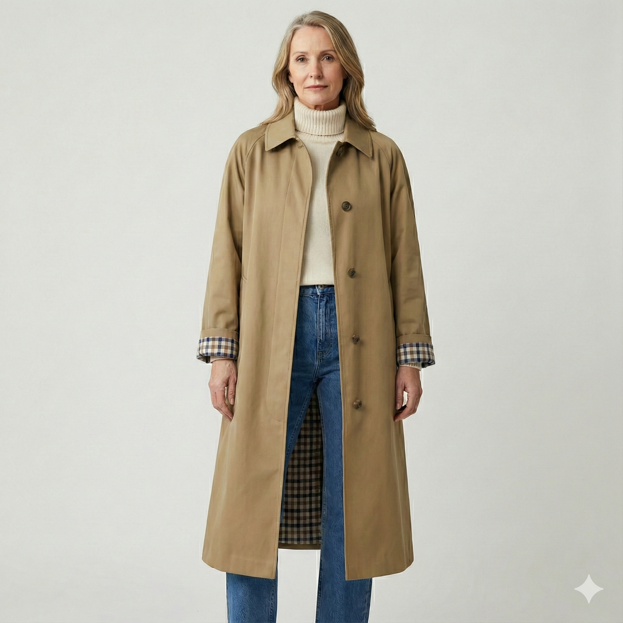 Eleanor – Klassisk Longline Trench Coat
