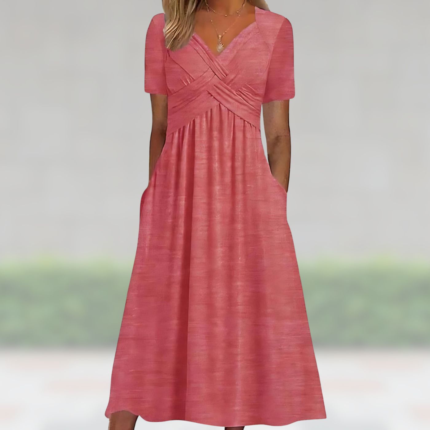 Nadia™ | Bekväm Maxi Klänning