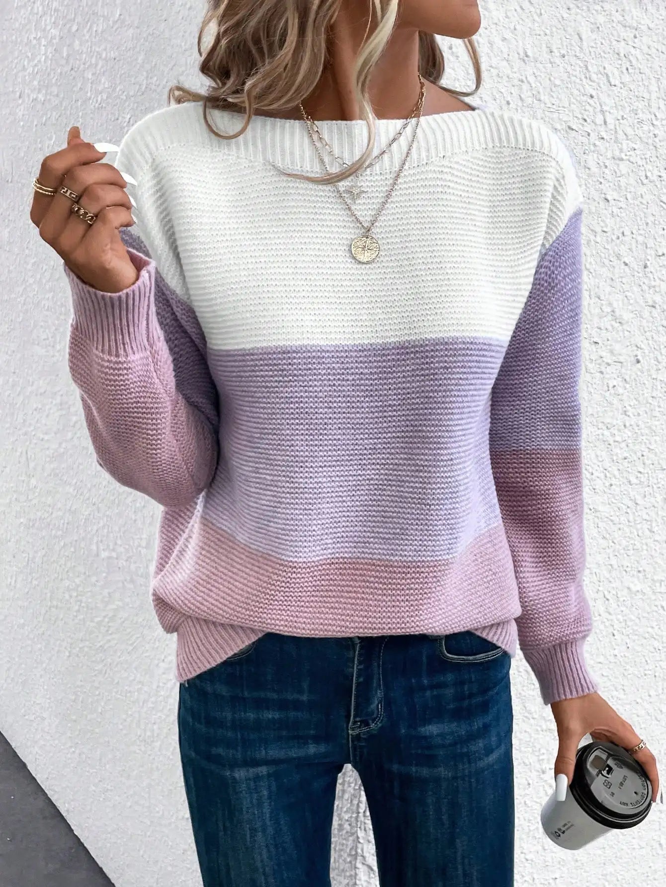 Grace | Mysig Ombre Tröja