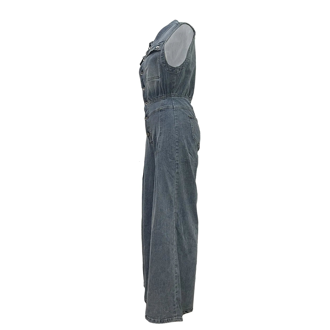 Stella™ | Denim Jumpsuit Vida