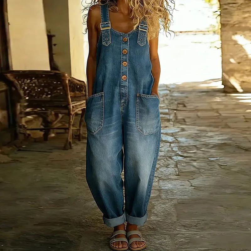 Saylor™ | Denimoverall Justerbar