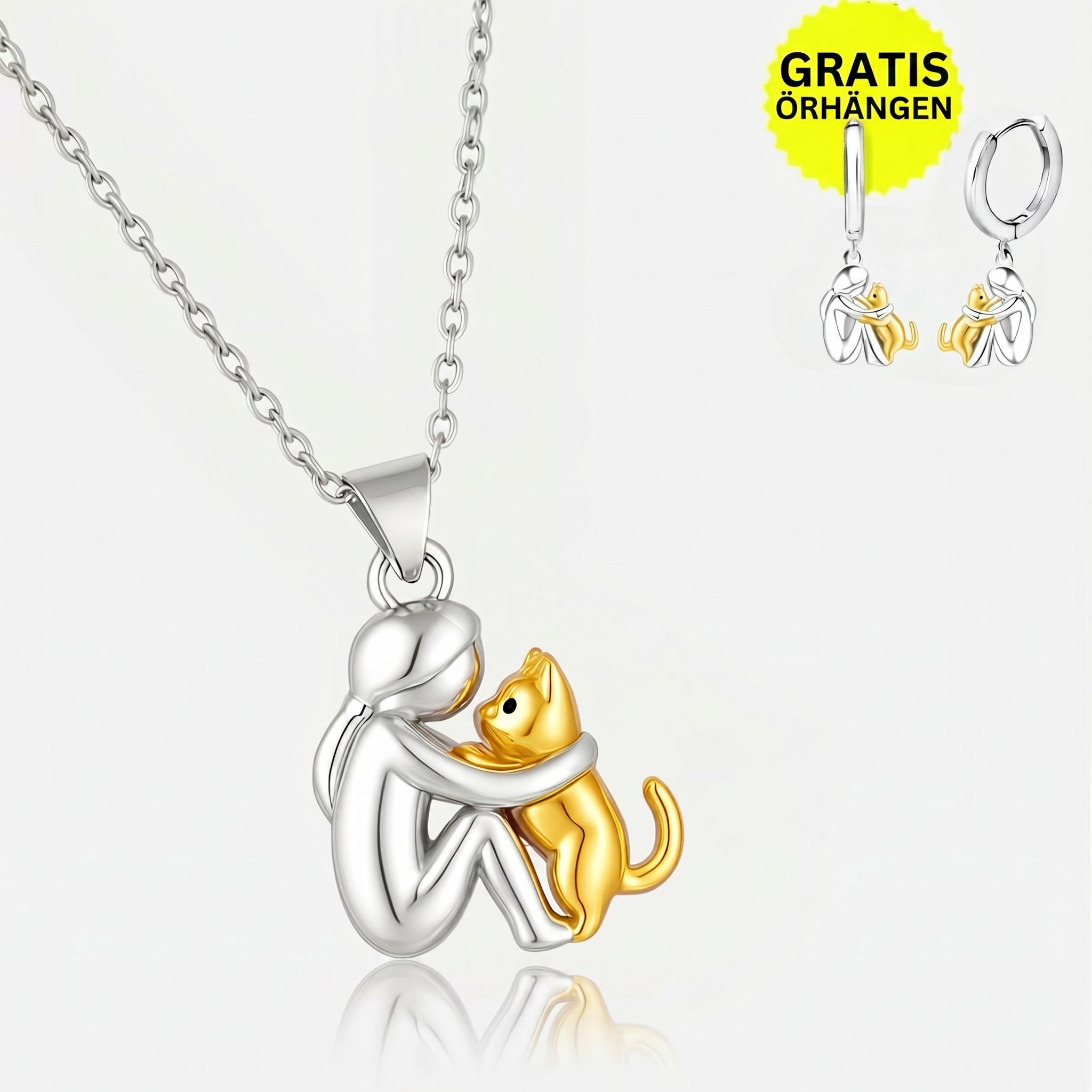 Freja™ | Halsband med örhängen