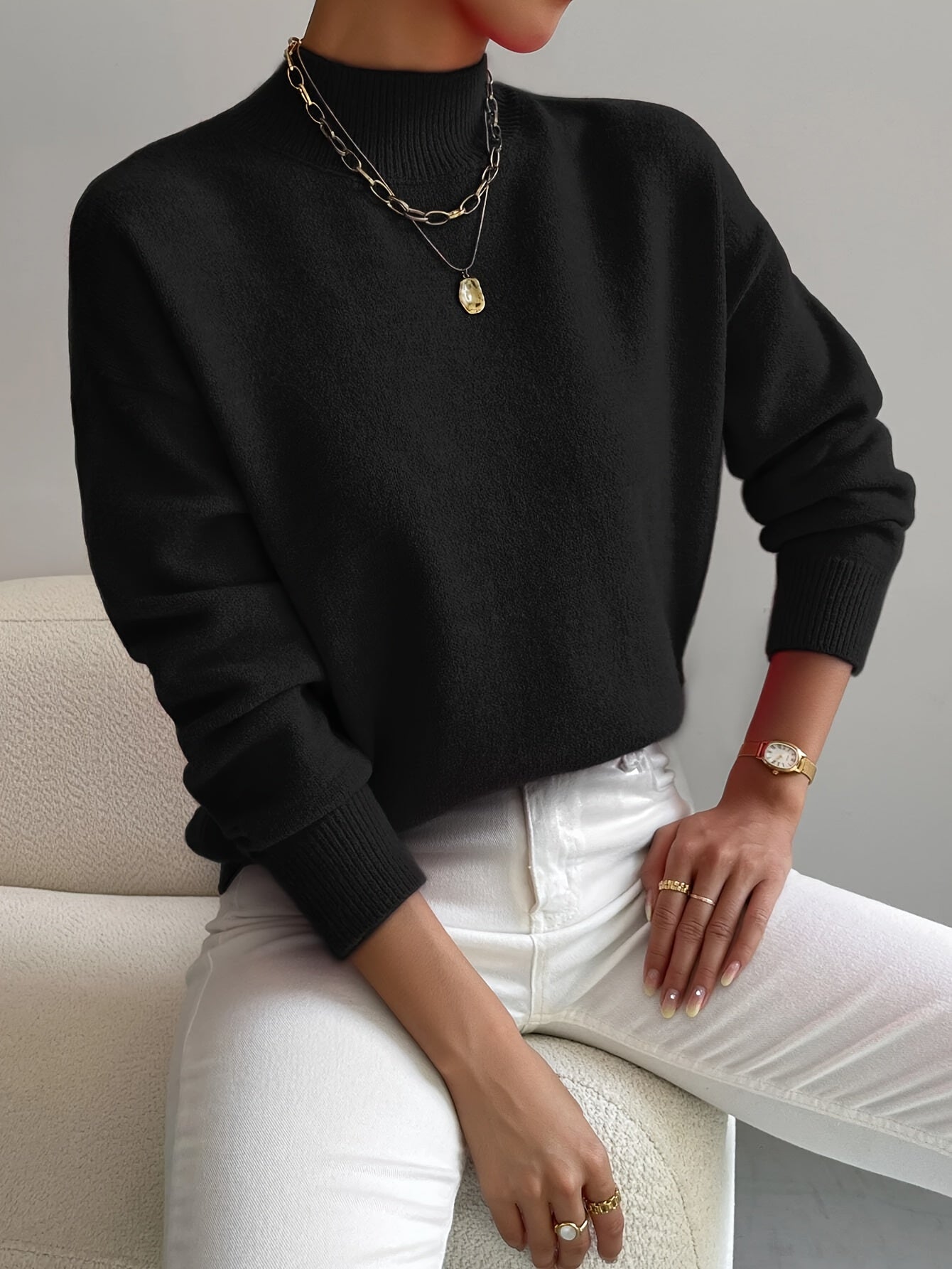 Marilena – Elegant Polokrage Tröja