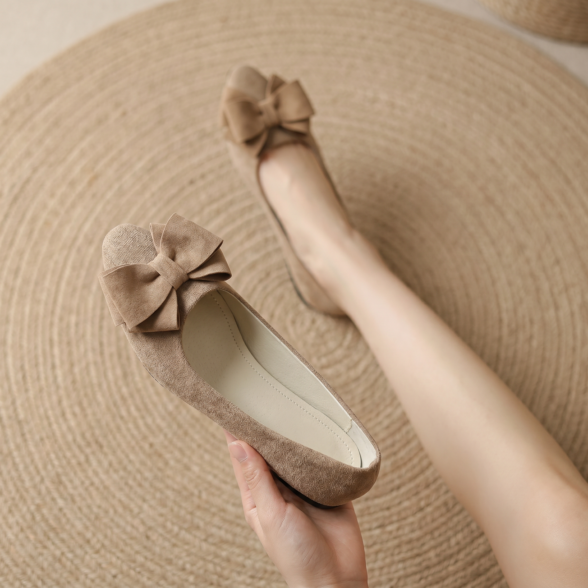 Valeria™ | Bellezza Bow Comfort-ballerinaskor