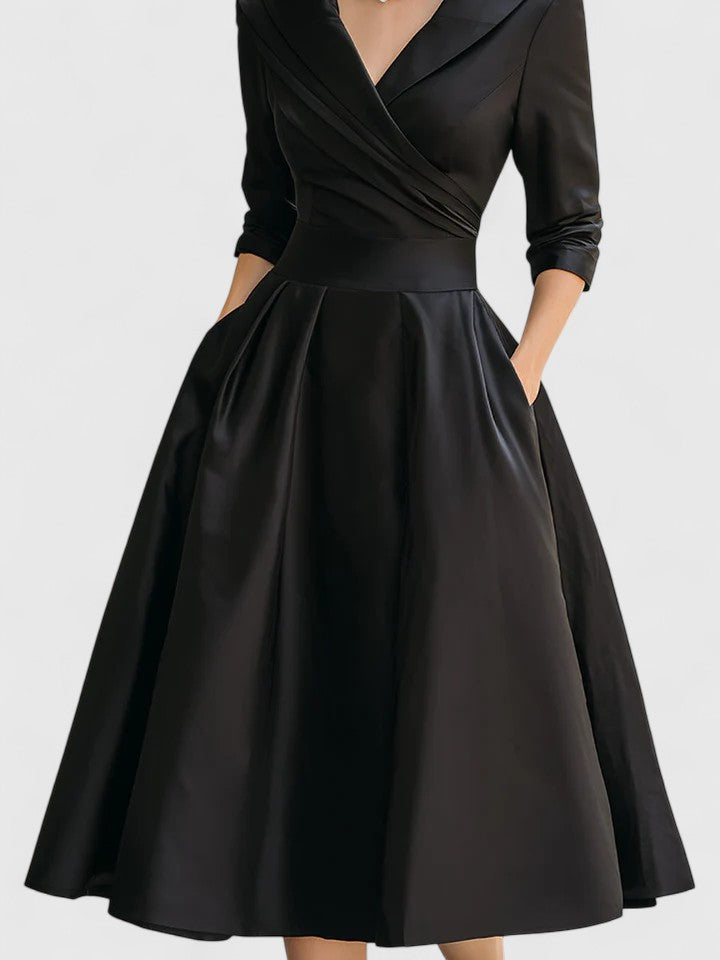 Zyrah™ | Elegant midiklänning