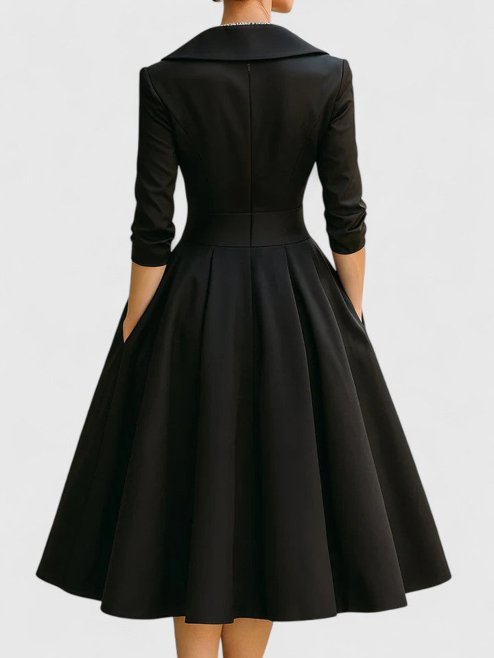 Zyrah™ | Elegant midiklänning
