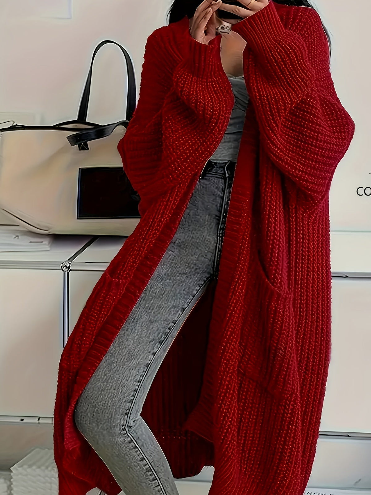 Alice | Mysig Självförtroende Longline Cardigan