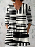Sophie™ | Lång blus med V-ringning