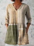 Camille™ | Lång blus med V-ringning