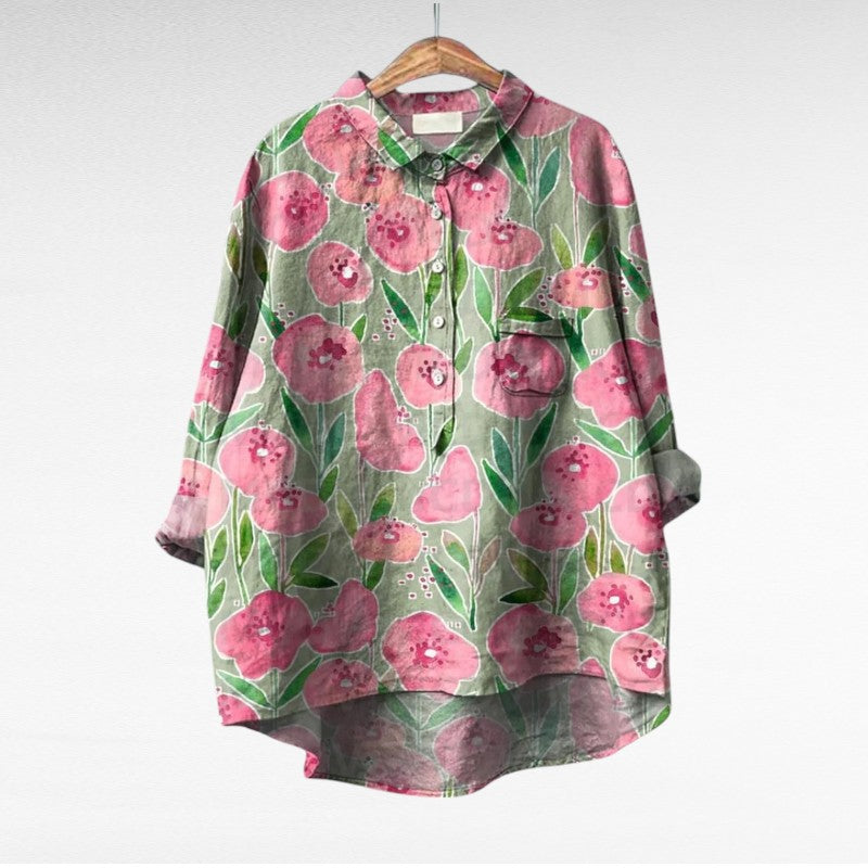 Maja™ | Klassisk blus i sommarstil