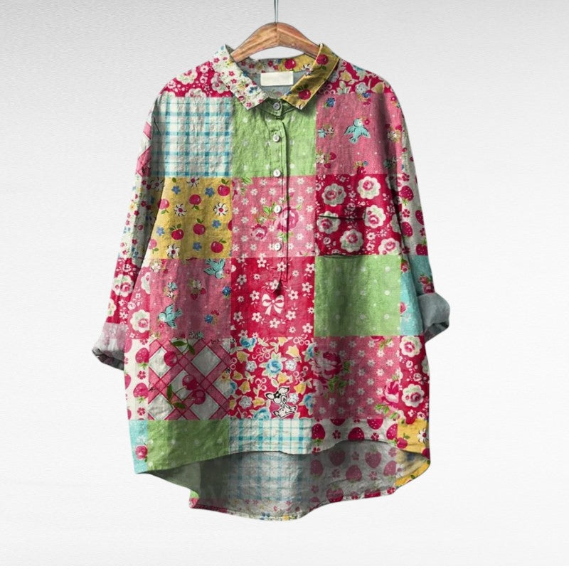 Maja™ | Klassisk blus i sommarstil