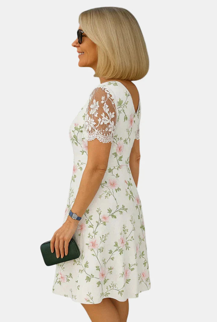 Catherine | Elegant Midi Klänning