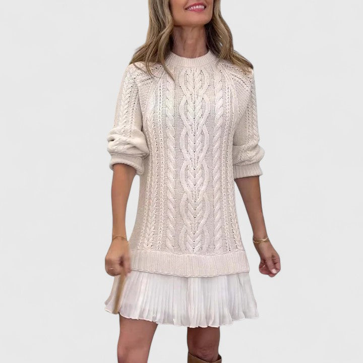 Ashlyndora | Elegant Klänning i Tröja