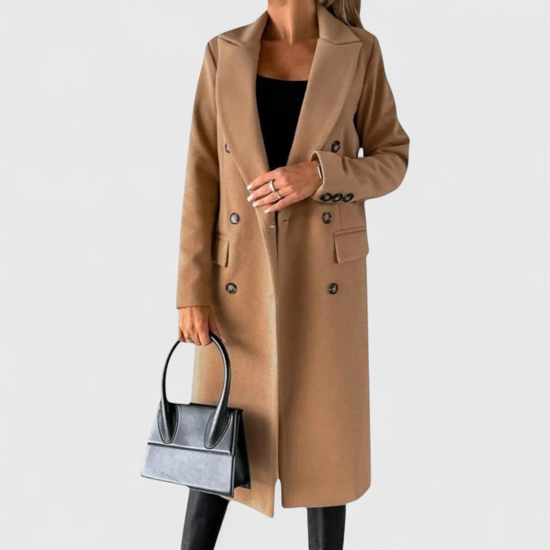 Hazel - Elegant Långjacka