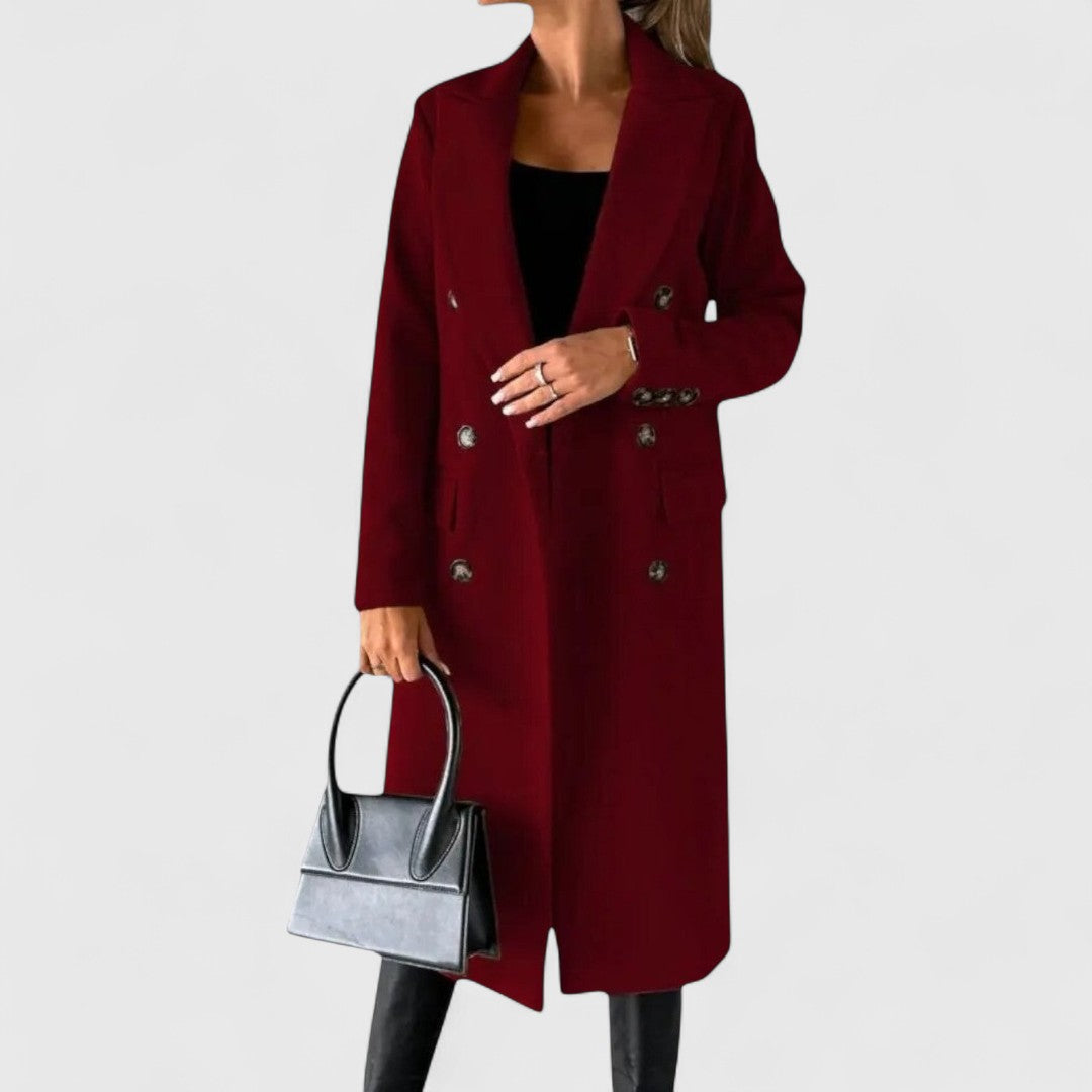 Hazel - Elegant Långjacka