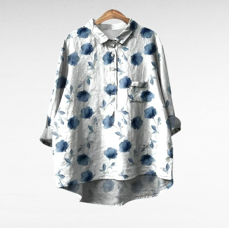 Elsa™ | Blus i klassisk sommarstil