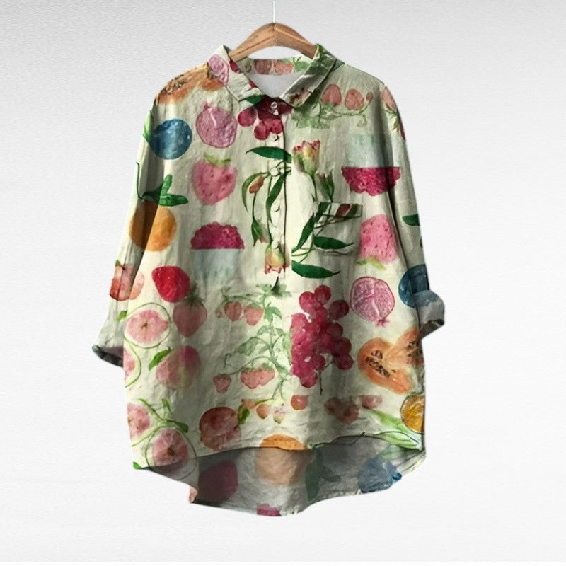 Elsa™ | Blus i klassisk sommarstil