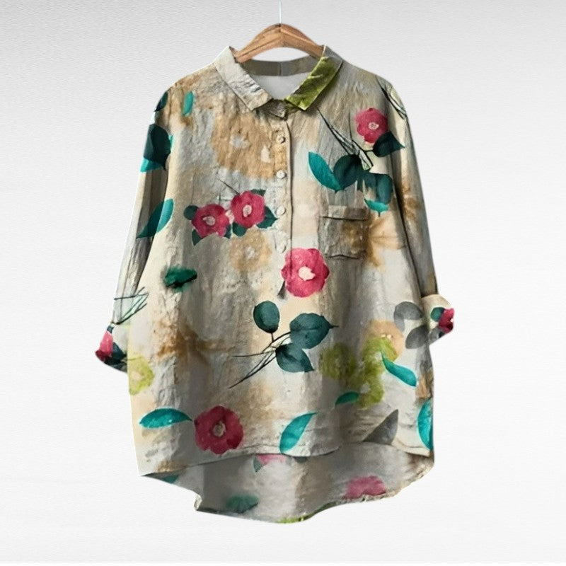 Elsa™ | Blus i klassisk sommarstil