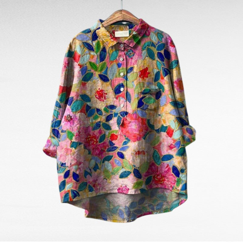 Hedvig™ | Blus med klassisk sommarkänsla