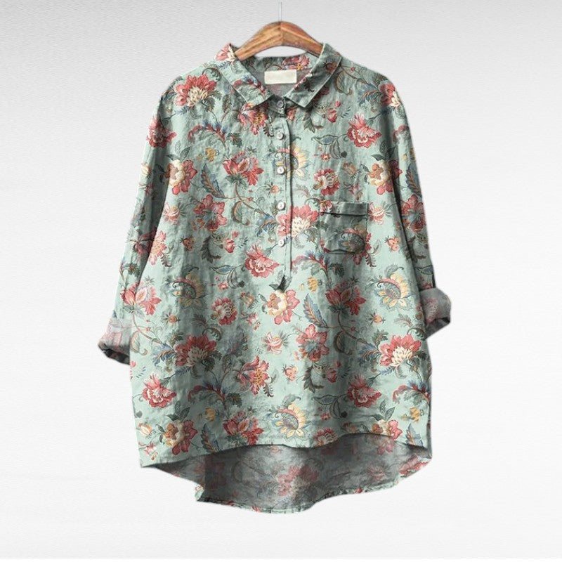 Hedvig™ | Blus med klassisk sommarkänsla