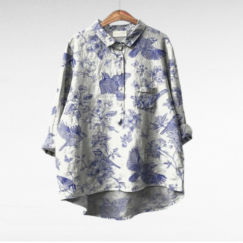 Hedvig™ | Blus med klassisk sommarkänsla