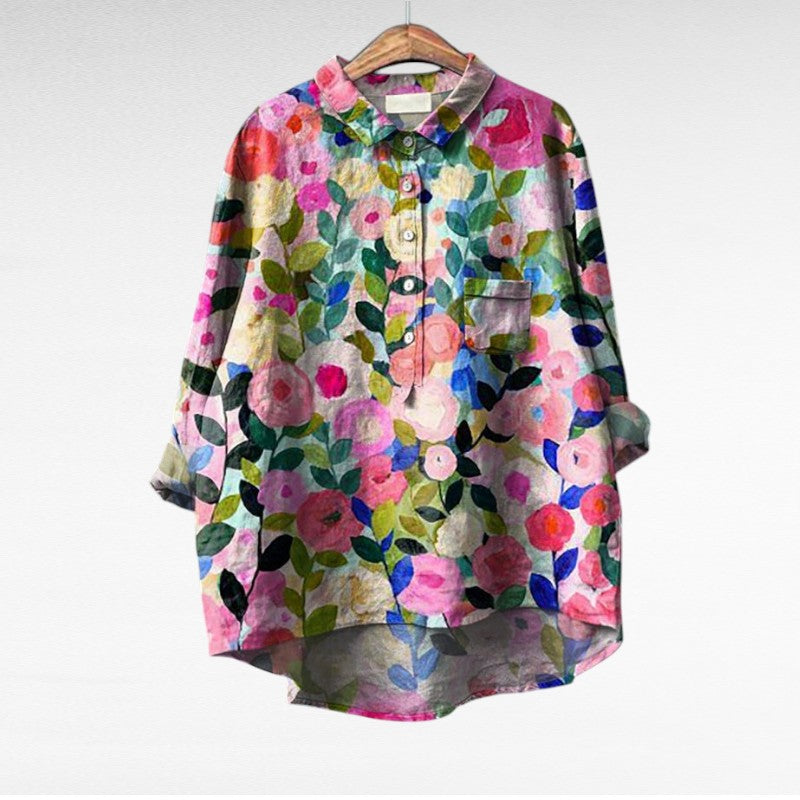 Hedvig™ | Blus med klassisk sommarkänsla