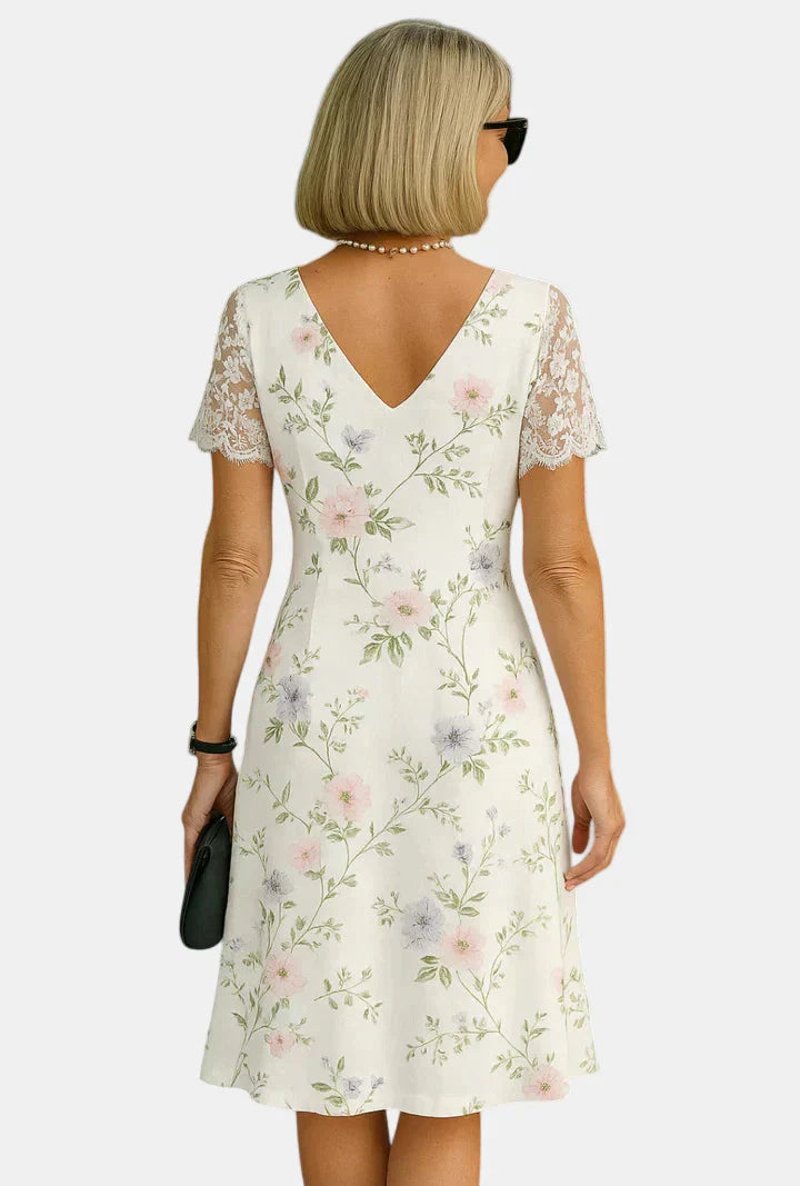 Catherine | Elegant Midi Klänning