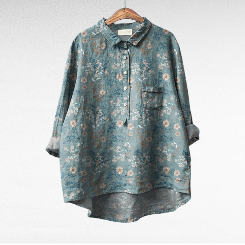 Hedvig™ | Blus med klassisk sommarkänsla