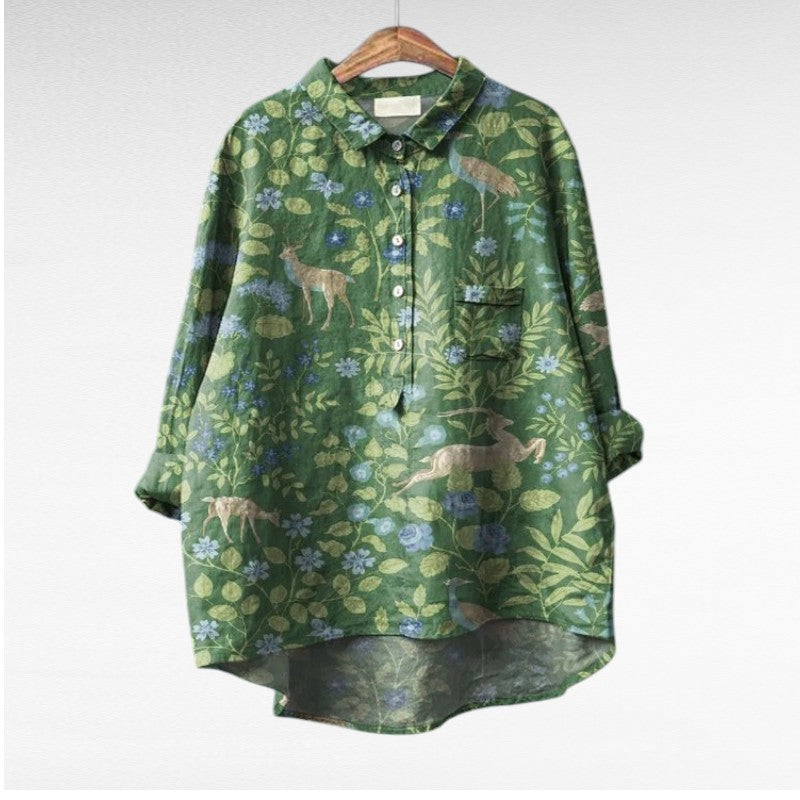 Hedvig™ | Blus med klassisk sommarkänsla