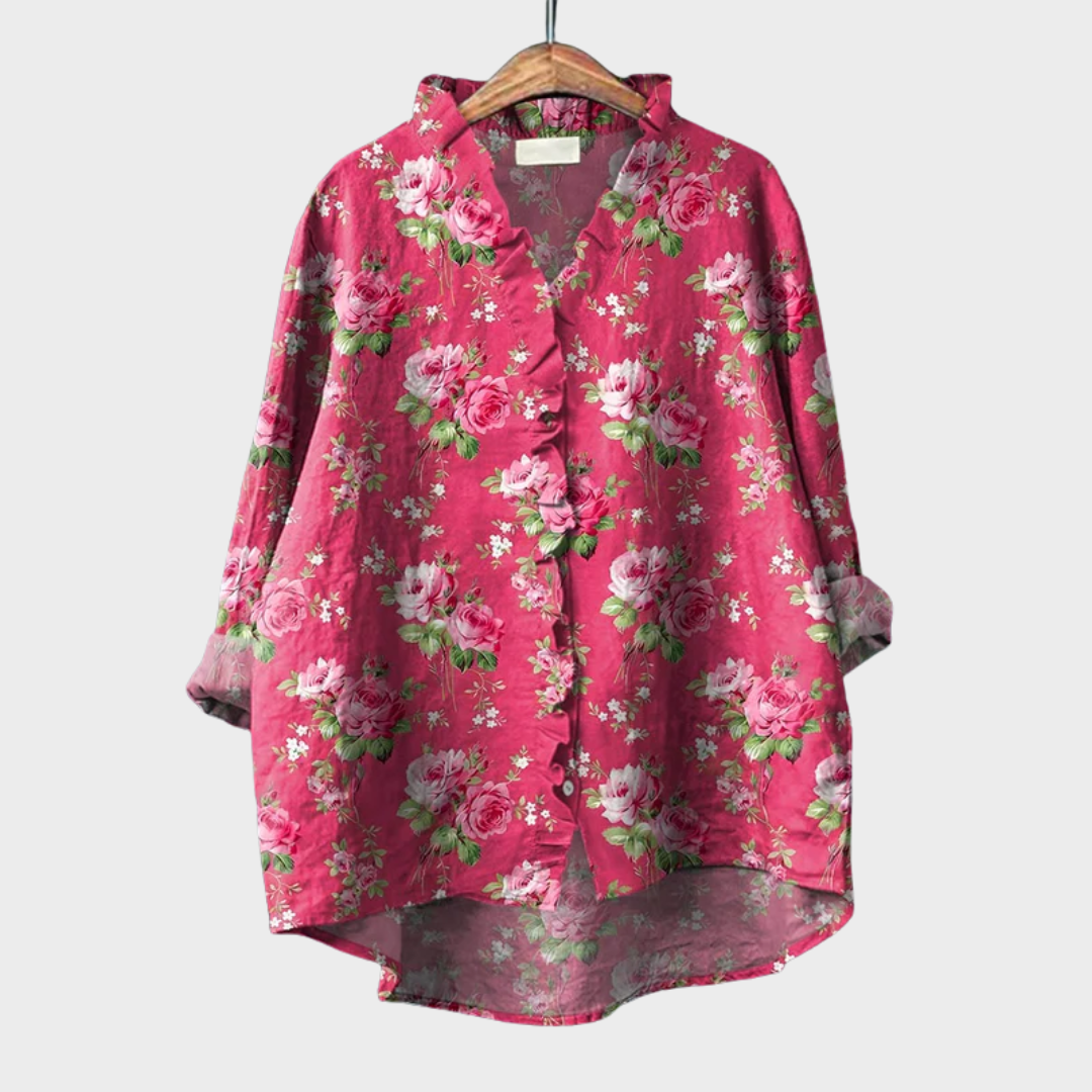 Amanda™ | Blus i klassisk sommarmodell