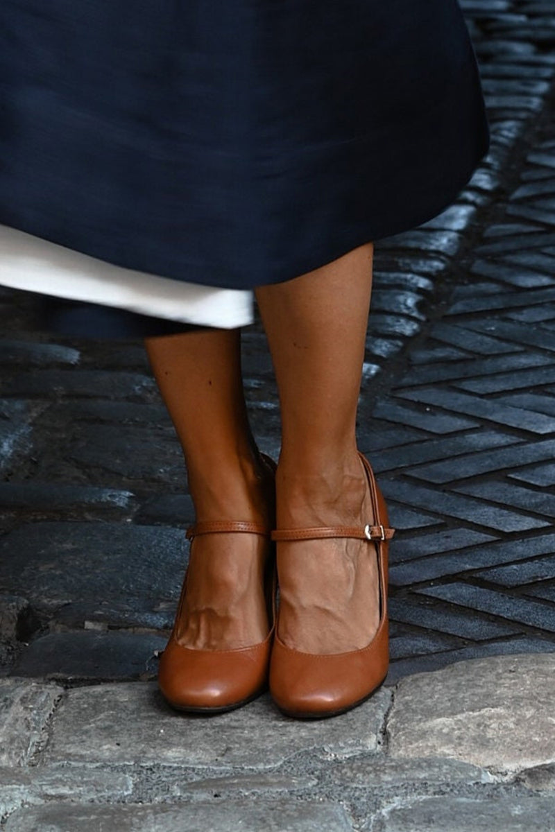Bravina™ | Vardags Sandaler med Litet Klack