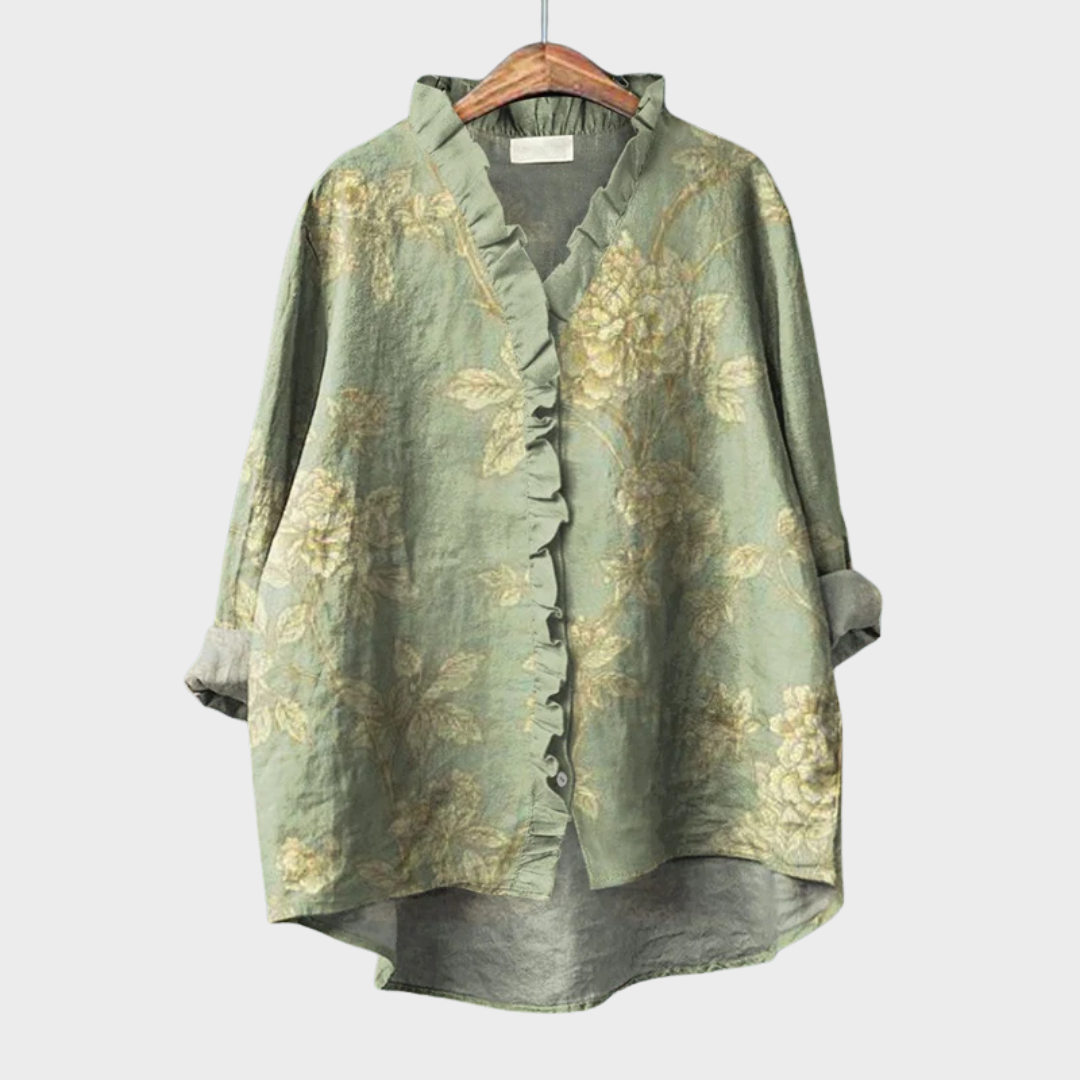 Elin™ | Elegant långärmad blus