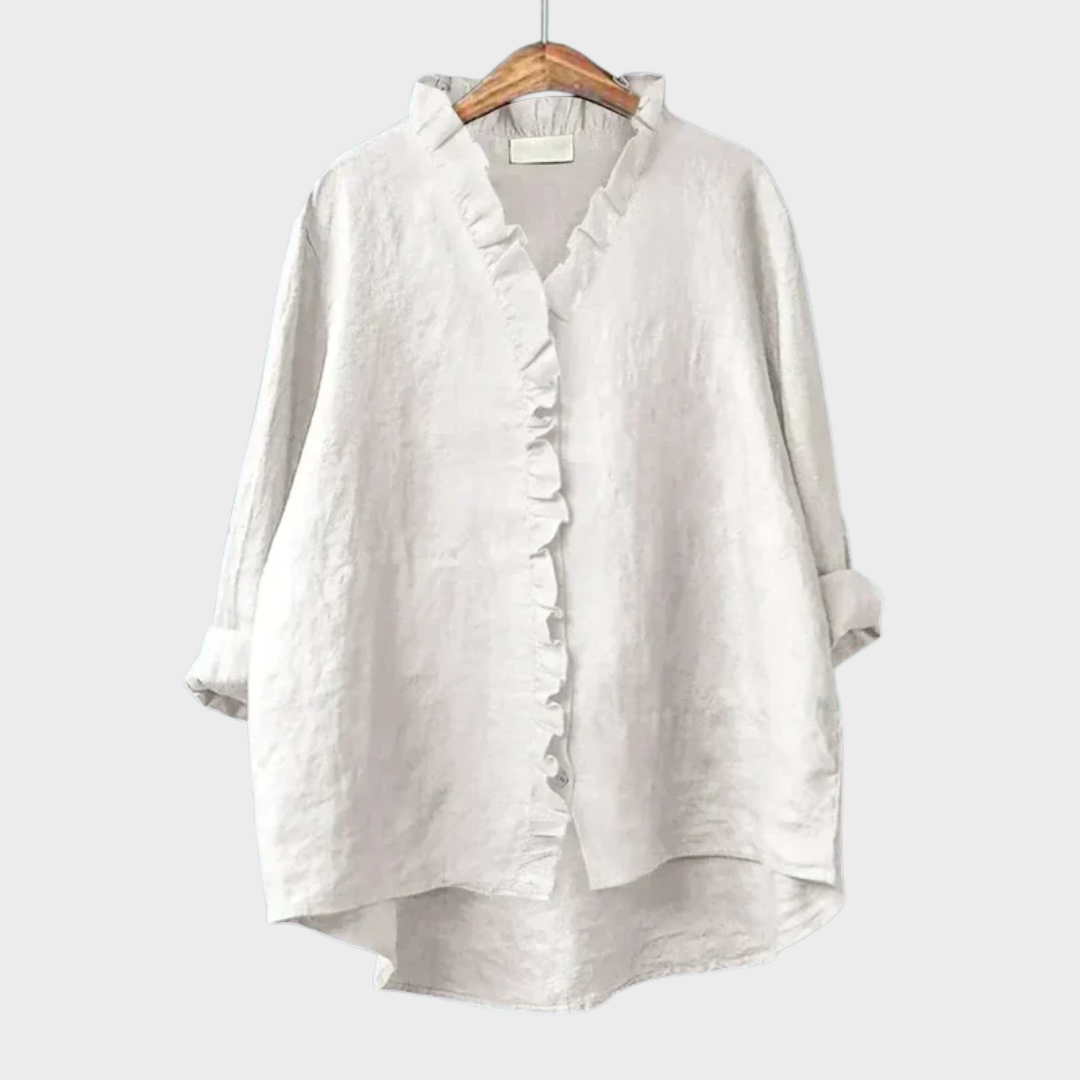 Alva™ | Blus i klassisk passform