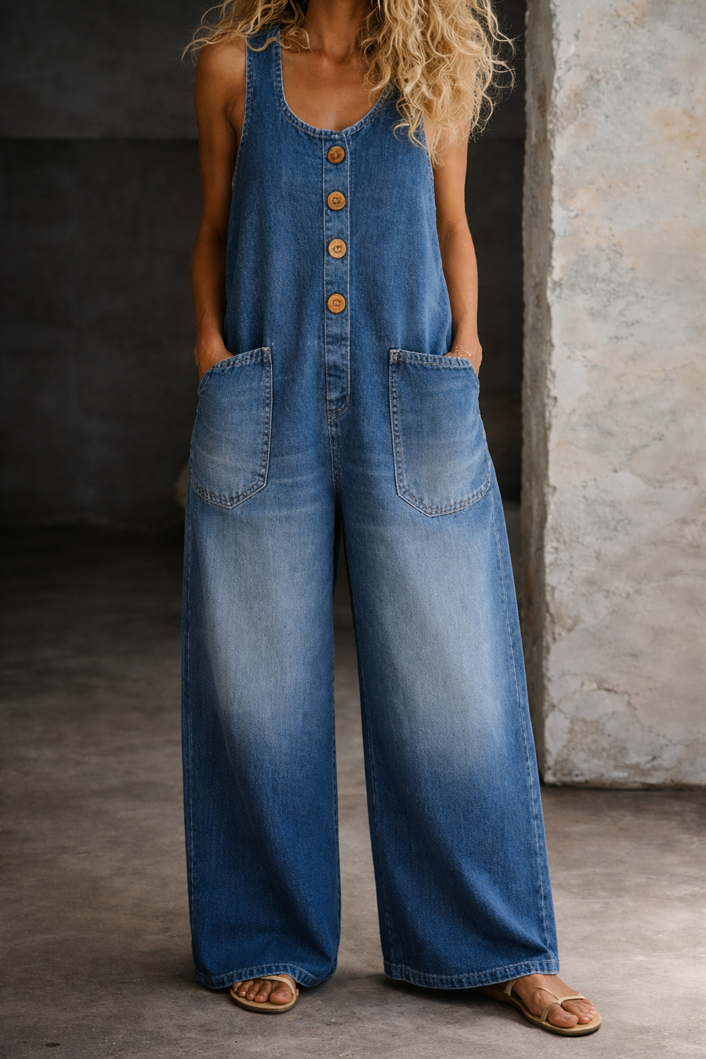 Saylor™ | Smickrande vintage-overaller