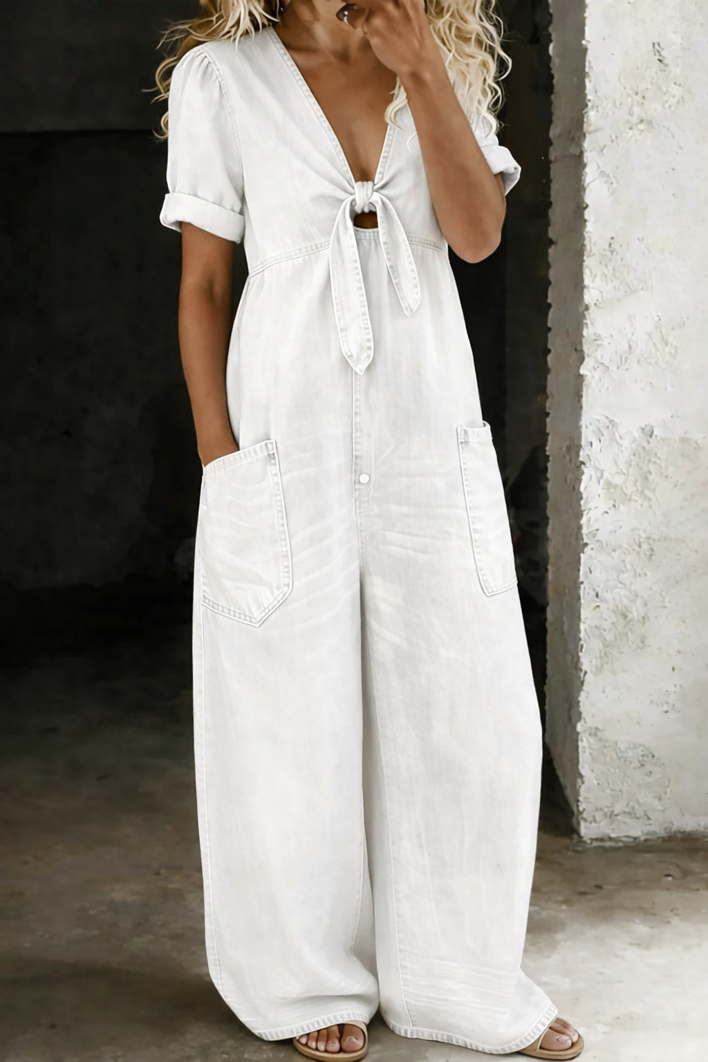 Maya™ | V-ringad Jumpsuit