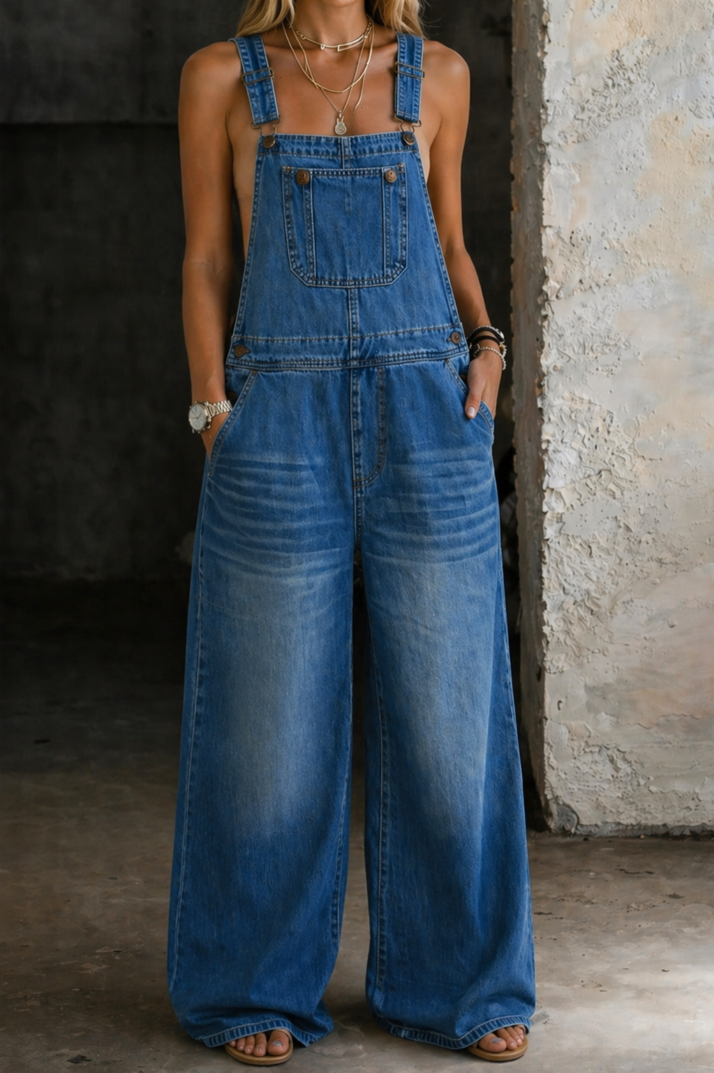 Harper™ | Jumpsuit med feminint inslag