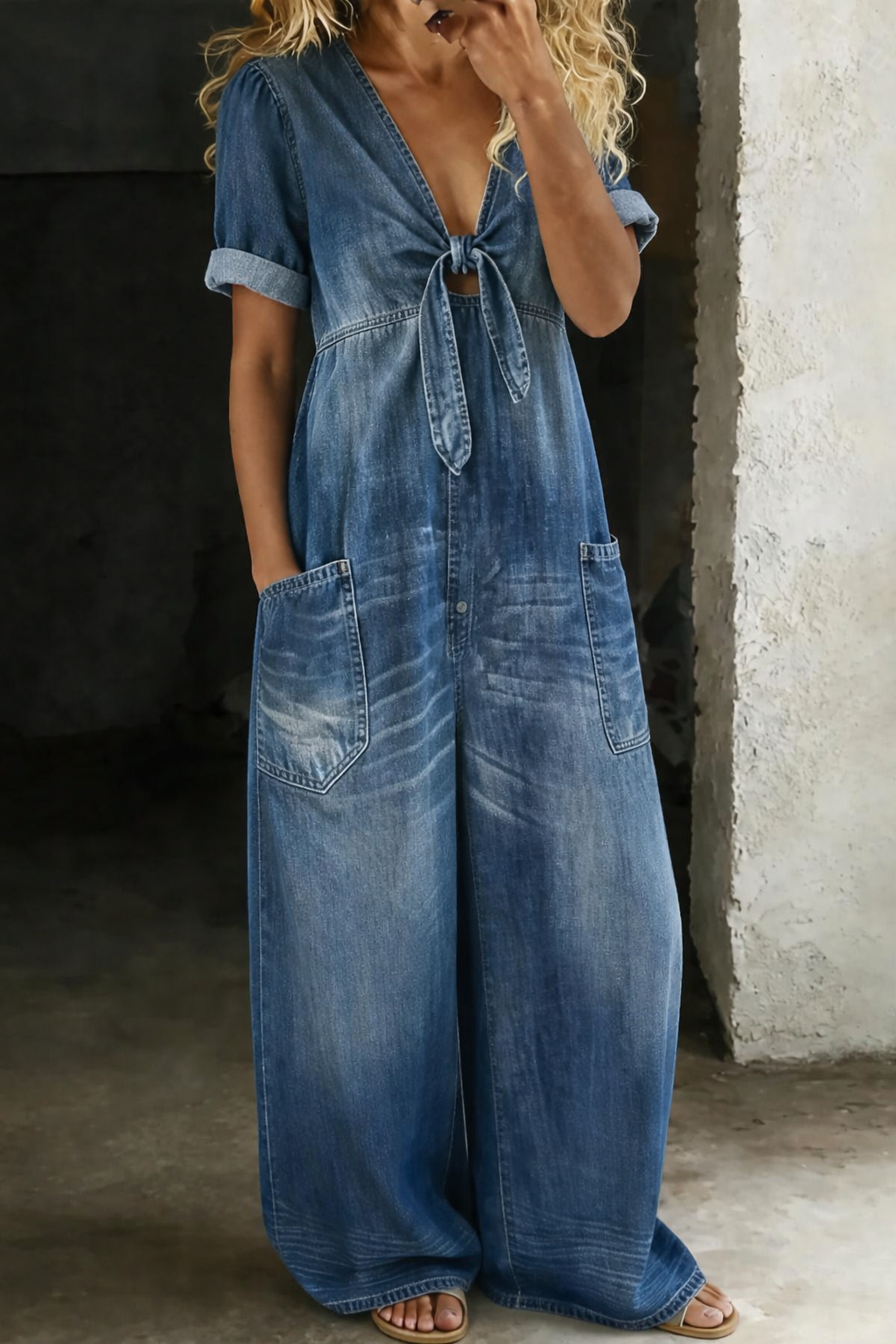 Maya™ | V-ringad Jumpsuit
