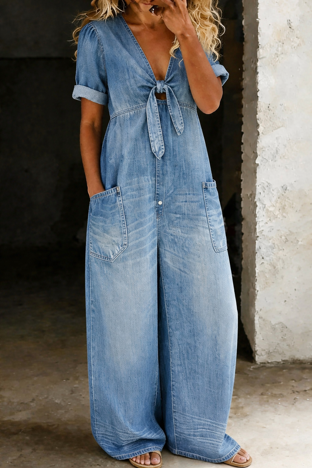 Maya™ | V-ringad Jumpsuit