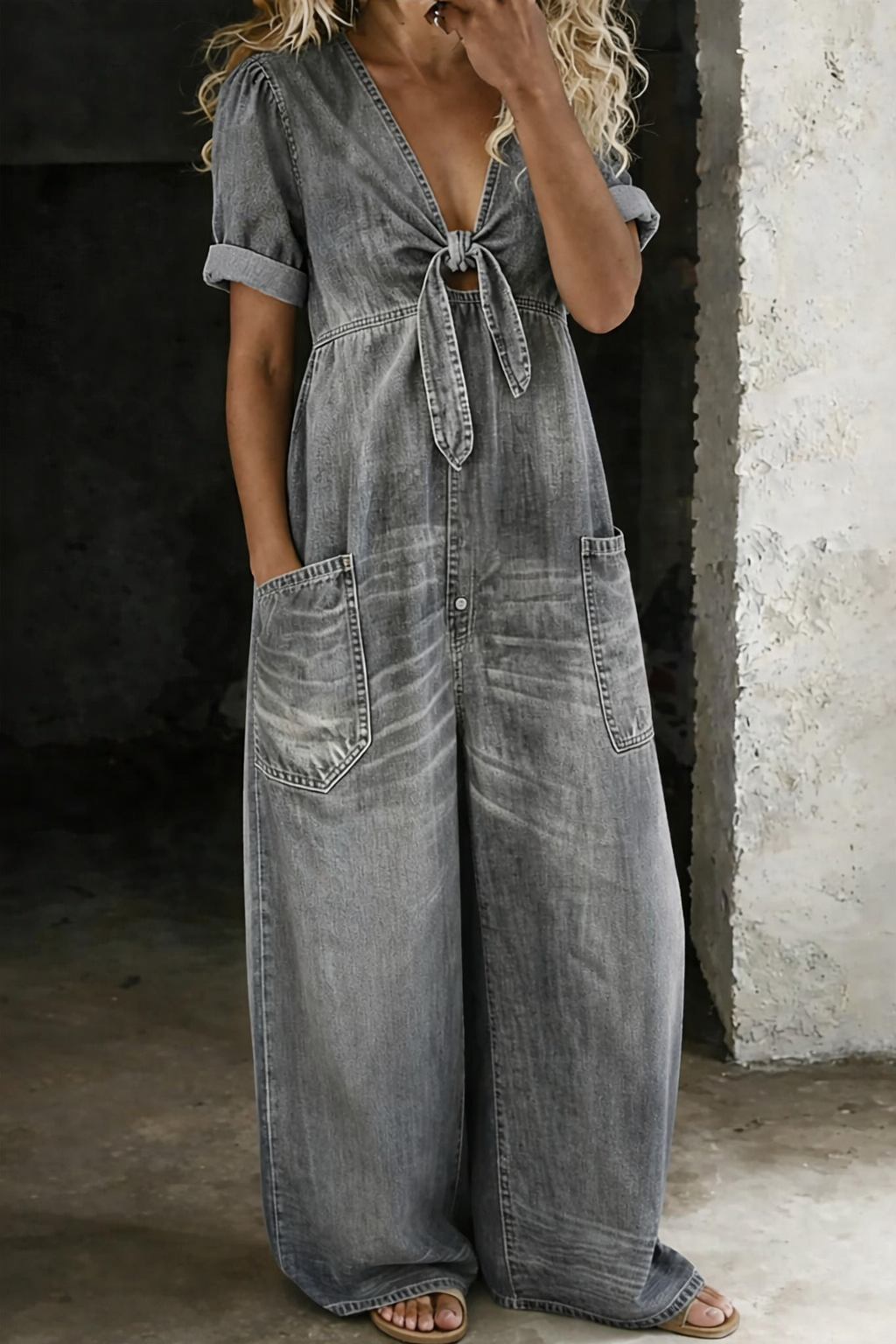 Maya™ | V-ringad Jumpsuit