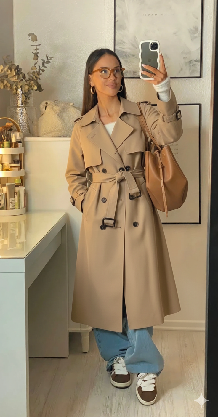 Nordova Klassisk Trenchcoat