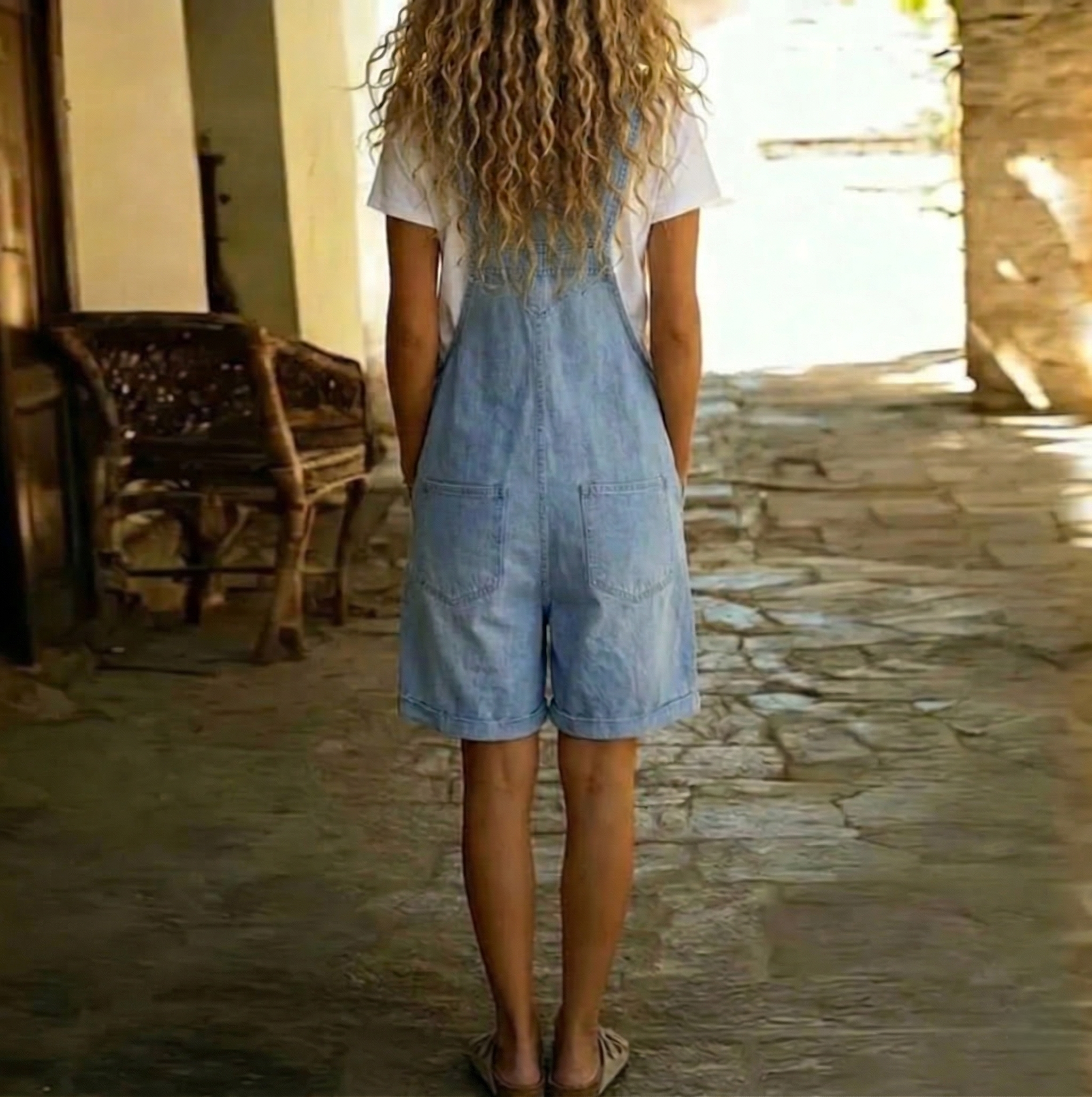 Saylor™ | Kort Denimoverall