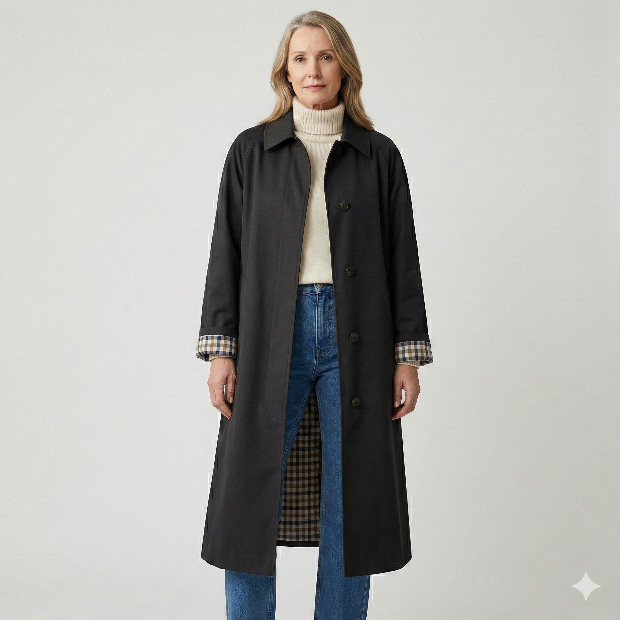 Eleanor – Klassisk Longline Trench Coat