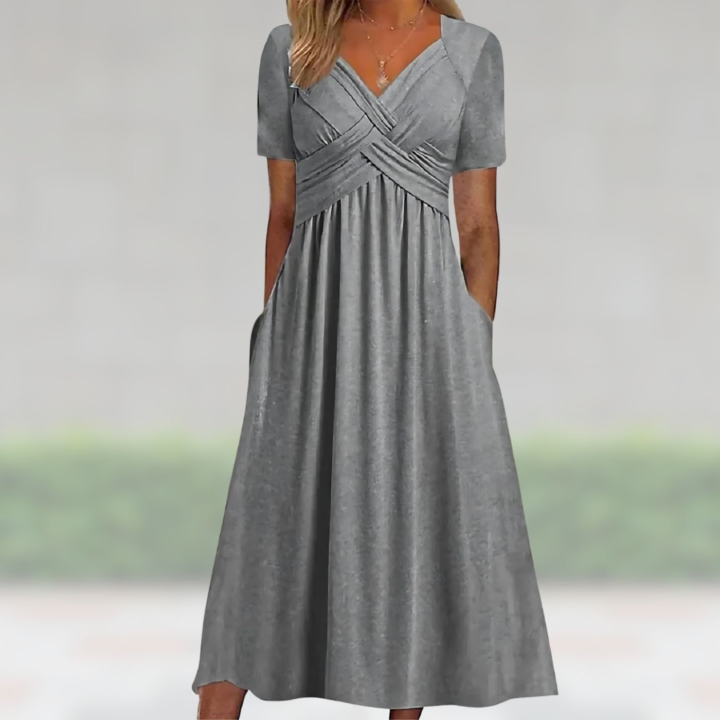 Nadia™ | Bekväm Maxi Klänning
