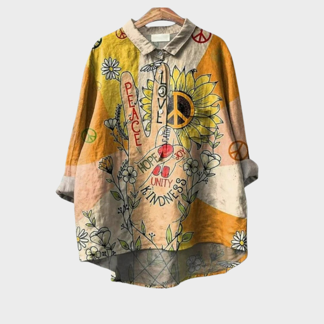 Karin™ | Blus i klassisk sommarmodell