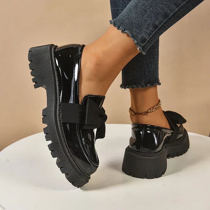 Valentina Chunky Bow Loafer